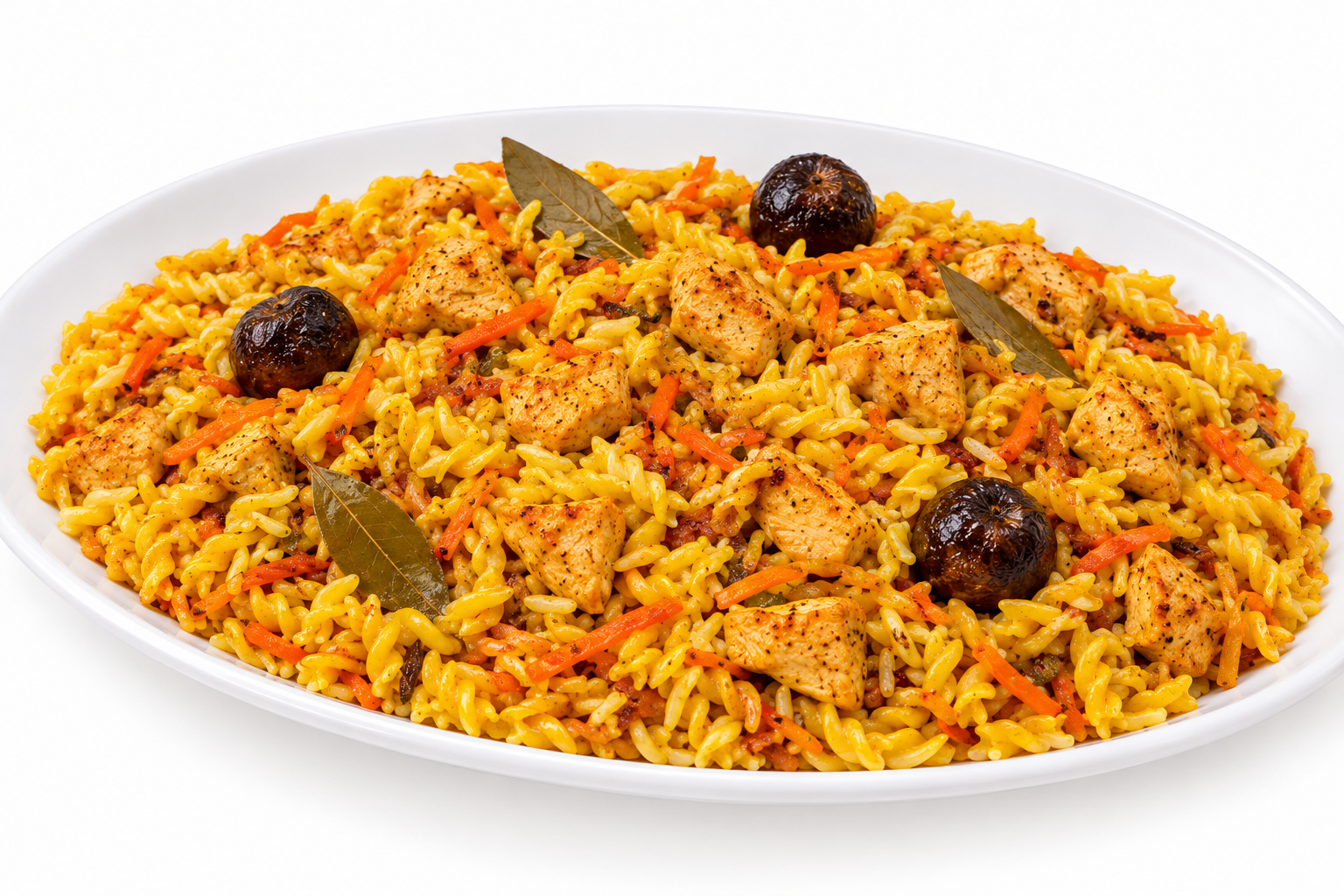 معكرونة الطيبين بالدجاج